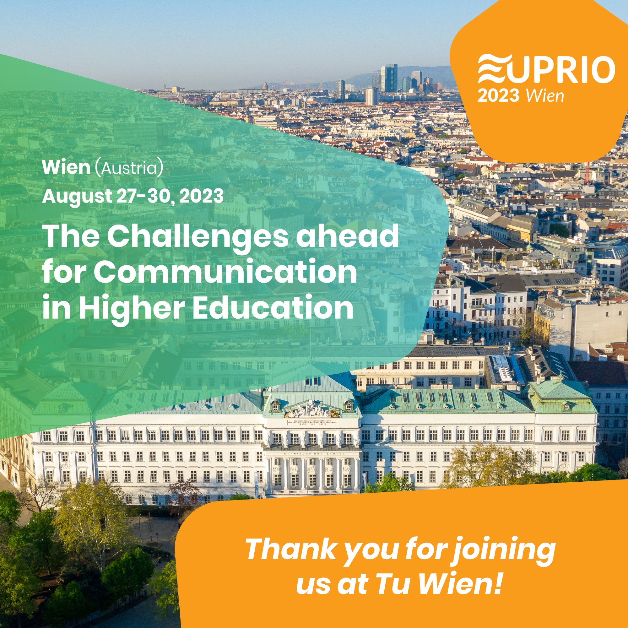 Euprio Conference 2023 at TU Wien (Austria)