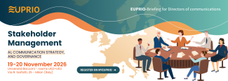 EUPRIO Briefing for Directors of communications on AI Communication Strategy and Governance